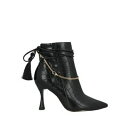 【送料無料】 チェッコネロ レディース ブーツ シューズ Ankle boots Black