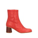 【送料無料】 アリジ レディース ブーツ シューズ Ankle boots Red