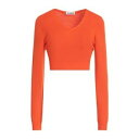 【送料無料】 ジル・サンダー レディース ニット&セーター アウター Sweaters Orange