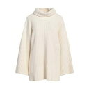 【送料無料】 ソロトレ レディース ニット&セーター アウター Turtlenecks White