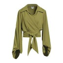 【送料無料】 ヴェルナ レディース Tシャツ トップス Tops Green