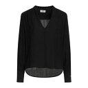 【送料無料】 エリザベスフランキ レディース Tシャツ トップス Tops Black