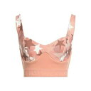 【送料無料】 エリザベスフランキ レディース Tシャツ トップス Tops Pink