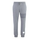 トムブラウン メンズ カジュアルパンツ ボトムス Virgin Wool Track Pants GREY