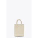 アクセルアリガト レディース トートバッグ バッグ Mini Shopping Bag Pale beige faux leather mini bag - Mini shopping bag Beige
