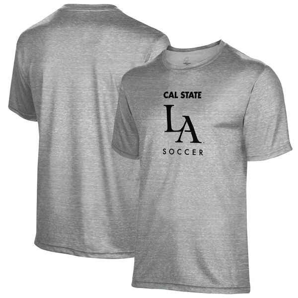 プロスフィア メンズ Tシャツ トップス Cal State L.A. Golden Eagles Soccer Name Drop TShirt Gray