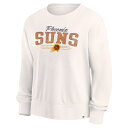 ファナティクス レディース パーカー・スウェットシャツ アウター Phoenix Suns Fanatics Branded Women's Close the Game Pullover Sweatshirt Cream