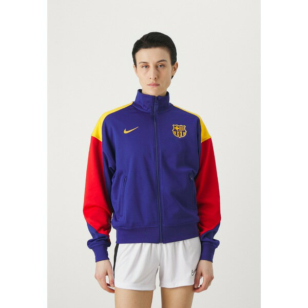 ʥ ǥ եåȥͥ ݡ FC BARCELONA ACADEMY ANTHEM JACKET - Training jacket - deep royal blue/university gold