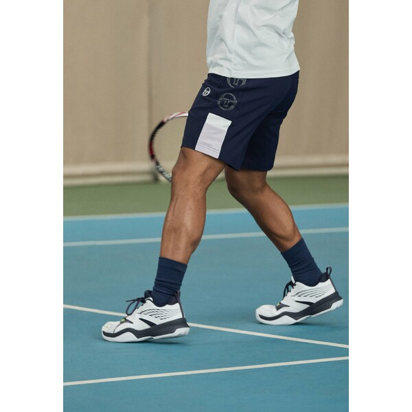 セルジオ・タッキーニ メンズ バスケットボール スポーツ FORATA - Sports shorts - navy/orchid petal