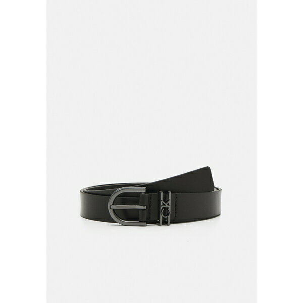 カルバン・クライン ベルト（レディース） カルバンクライン レディース ベルト アクセサリー LOOP BUCKLE BELT - Belt - black