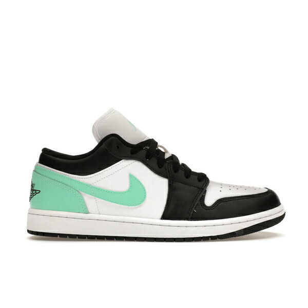 Jordan ジョーダン メンズ スニーカー 【Jordan 1 Low Green Glow】 サイズ US_7.5(25.5cm) White/Green Glow/Black