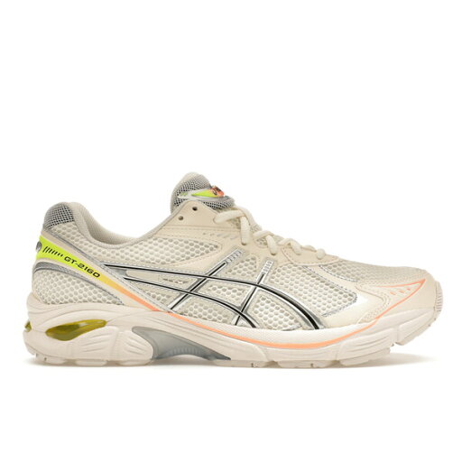 ASICS アシックス メンズ スニーカー 【ASICS GT-2160 Paris】 サイズ US_M_4.5 Cream/Safety Yellow ASICS アシックス メンズ スニーカー 【ASICS GT-2160 Paris】 サイズ US_M_4.5 Cream/Safety Yellow