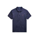 【送料無料】 ラルフローレン メンズ ポロシャツ トップス CUSTOM SLIM FIT SOFT COTTON POLO SHIRT Midnight blue 1