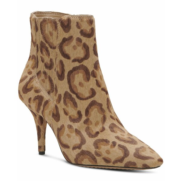 ヴィンスカムート レディース ブーツ＆レインブーツ シューズ Women's Ambind Dress Booties Natural Leopard