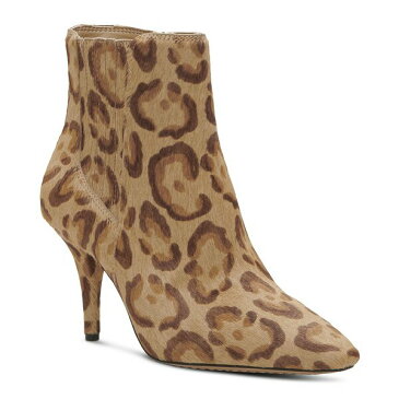 ヴィンスカムート レディース ブーツ＆レインブーツ シューズ Women's Ambind Dress Booties Natural Leopard