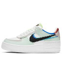 Nike ナイキ レディース スニーカー White/Green/Pink 【(WMNS) Nike Air Force 1 Shadow SE 'Pixel ...