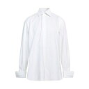 【送料無料】 ブリオーニ メンズ シャツ トップス Shirts White