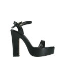 DIVINE FOLLIE ディバインフォリ サンダル シューズ レディース Sandals Black