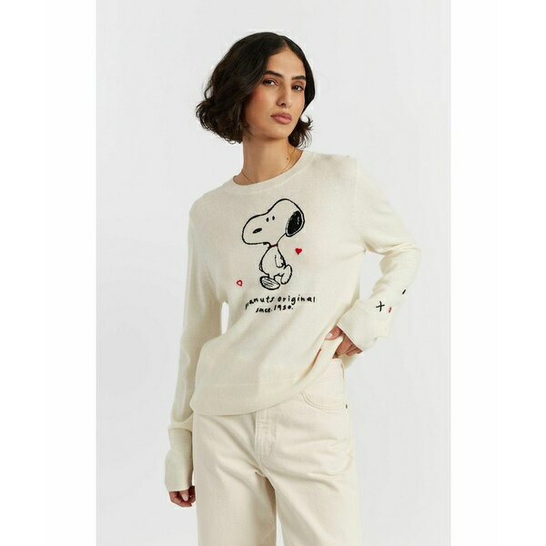 チンティアンドパーカー レディース ニット&セーター アウター Women's Wool Cashmere Peanuts Origina..