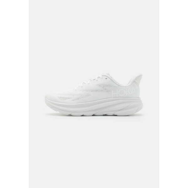 ホカオネオネ メンズ バスケットボール スポーツ CLIFTON 9 - Road running shoes - white