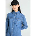 トミーヒルフィガー レディース ワンピース トップス REGULAR WESTERN DRESS - Denim dress - denim medium