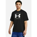 アンダーアーマー メンズ バスケットボール スポーツ SHORT SLEEVE BRANDED - Sports T-shirt - black