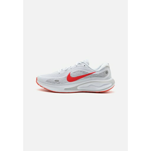 ナイキ メンズ バスケットボール スポーツ JOURNEY RUN - Road running shoes - white/bright crimson/wolf grey/pure platinum/black ナイキ メンズ バスケットボール スポーツ JOURNEY RUN - Road running shoes - white/bright crimson/wolf grey/pure platinum/black