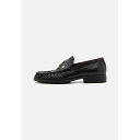 トミー ヒルフィガー レディース スリッポン・ローファー シューズ LOAFER PLEATED TOE - Slip-ons - black(4)