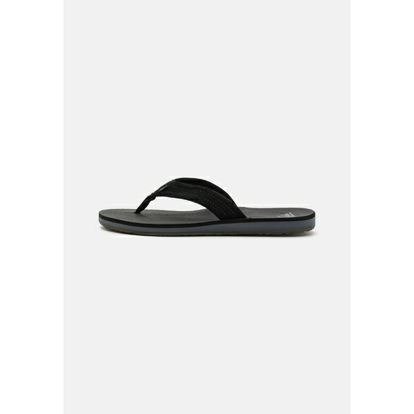 クイックシルバー メンズ サンダル シューズ CARVER CORE - T-bar sandals - black