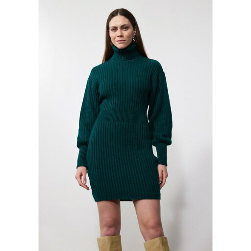 アンナ フィールド レディース ワンピース トップス Jumper dress - dark green アンナ フィールド レディース ワンピース トップス Jumper dress - dark green