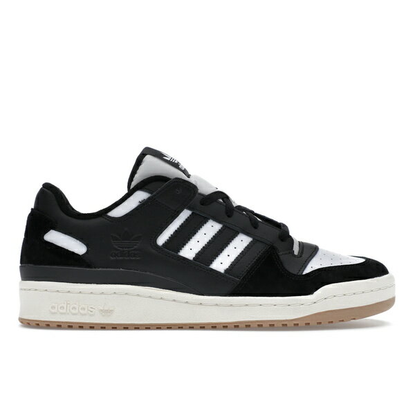 adidas アディダス メンズ スニーカー 【adidas Forum Low Classic Core Black Cloud White Cream White】 サイズ US_7.5(25.5cm) Core Black/Cloud White/Cream White