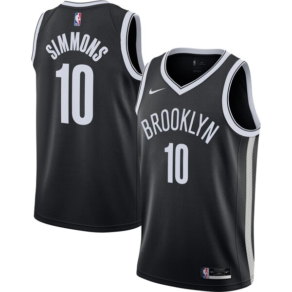 ナイキ メンズ ユニフォーム トップス Ben Simmons Brooklyn Nets Nike 2021/22 Swingman Jersey Icon Edition Black