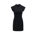 CUx } fB[X s[X gbvX Nina Dress Black