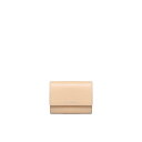 ANl XgDfBIY fB[X z ANZT[ Wallet With Envelope Closure Beige