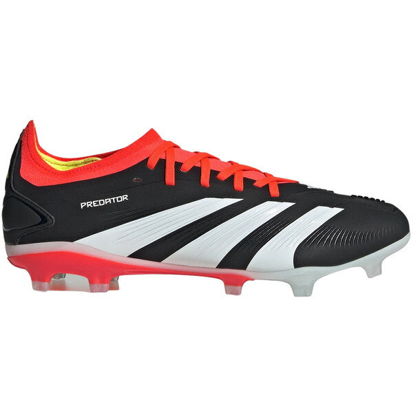 adidas アディダス メンズ スニーカー 【adidas Predator 24 Pro FG Core Black Cloud White Solar Red】 サイズ US_12.5(30.5cm) Core Black/Cloud White/Solar Red