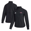 アディダス レディース パーカー・スウェットシャツ アウター Loyola Marymount Lions adidas Women's Travel FullZip Woven Jacket Black