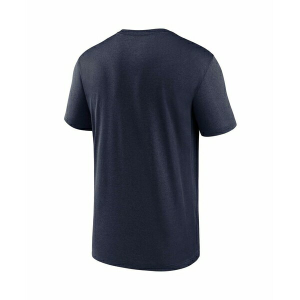 ナイキ レディース Tシャツ トップス Men's Navy Tennessee Titans Legend Microtype Performance T-shirt Navy