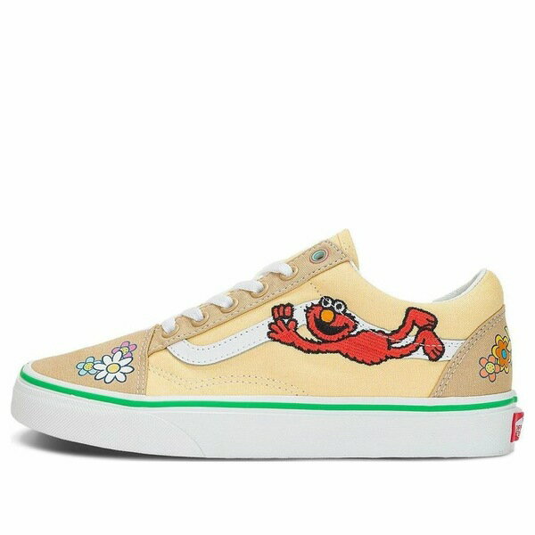 楽天astyVans バンズ メンズ スニーカー 【Vans Old Skool Sesame Street Natural 'Yellow Beige' VN0007NT7VJ】 サイズ US_6.5（24.5cm）