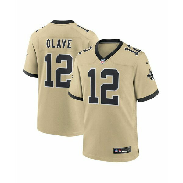 楽天astyナイキ メンズ シャツ トップス Men's Chris Olave Gold New Orleans Saints Gameday Golds Alternate Game Player Jersey Gold