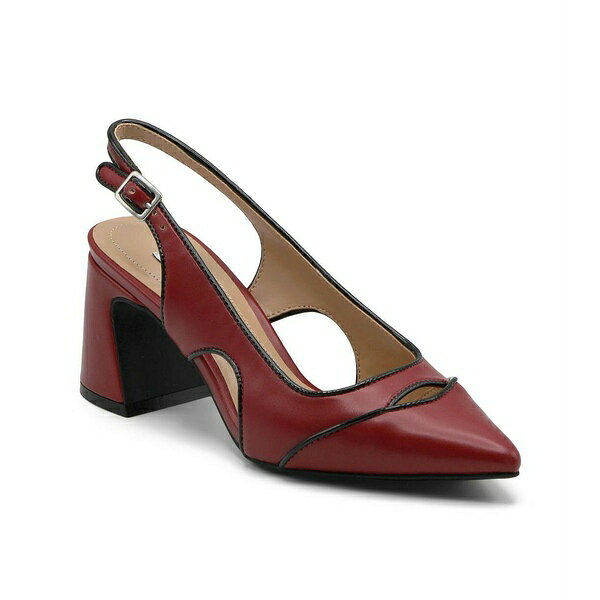 チャールズ・デイビッド レディース ヒール シューズ Womens Anstead Red-black