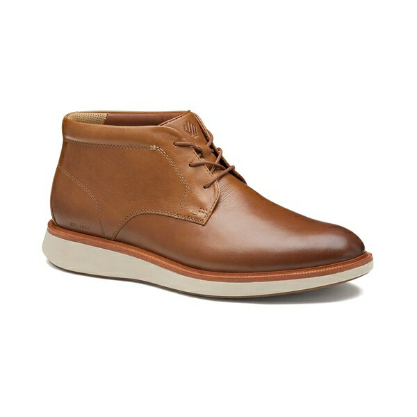 ジョンストンアンドマーフィー メンズ ブーツ シューズ Men's Parker Chukka Lace-Up Boots Brown Wate..