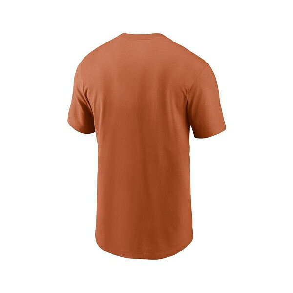 ナイキ メンズ Tシャツ トップス Men's Texas Longhorns Primetime Evergreen Logo T-Shirt Burnt Orange