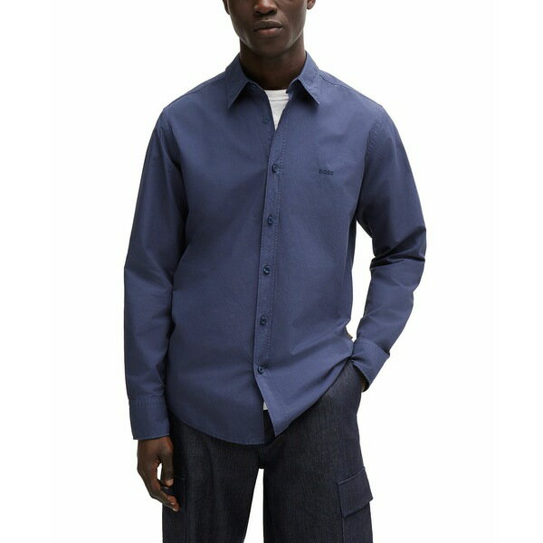 ヒューゴボス メンズ シャツ トップ