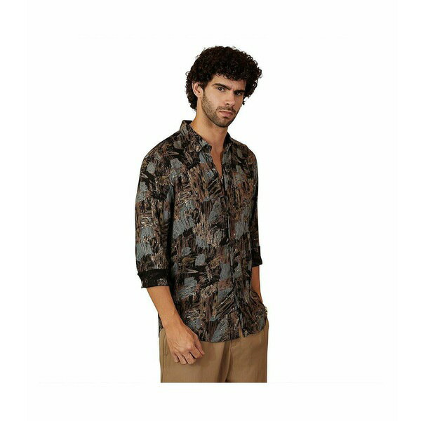asty㤨֥ѥ ȥ   ȥåץ Men's Obsidian Black Impressionistic Strokes Shirt BlackפβǤʤ25,480ߤˤʤޤ