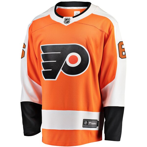 ファナティクス メンズ ユニフォーム トップス Travis Sanheim Philadelphia Flyers Fanatics Premier Breakaway Player Jersey Orange