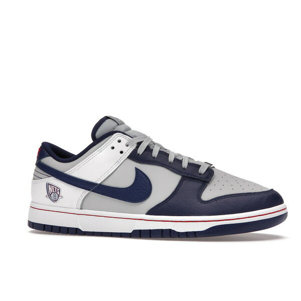 Nike ナイキ メンズ スニーカー 【Nike Dunk Low EMB NBA 75th Anniversary Brooklyn Nets】 サイズ US_12.5(30.5cm) Grey Fog/White/Blue Void/Blue Void