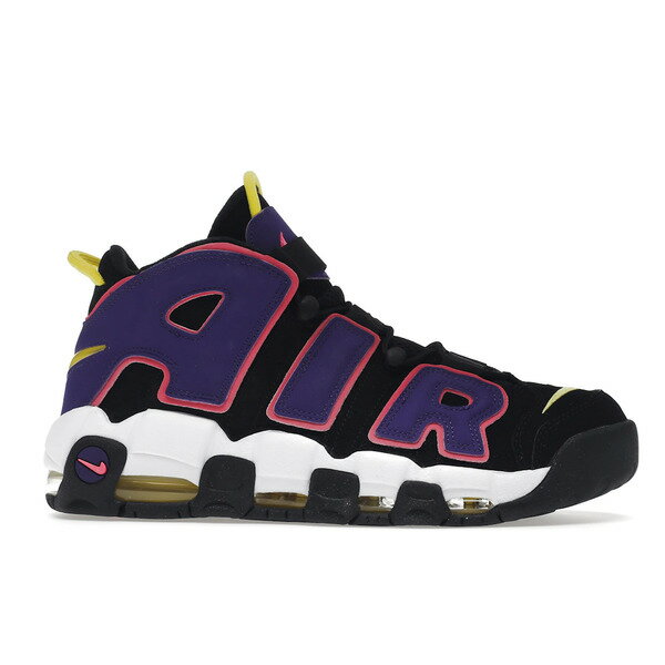 Nike ナイキ メンズ スニーカー 【Nike Air More Uptempo 96 Black Court Purple】 サイズ US_9(27.0cm) Black/Multi Color-Court Purple
