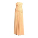 【送料無料】 アルベルタ フェレッティ レディース ワンピース トップス Long dresses Apricot