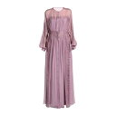 【送料無料】 アルベルタ フェレッティ レディース ワンピース トップス Long dresses Mauve