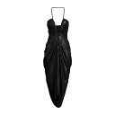 【送料無料】 リックオウエンスリリーズ レディース ワンピース トップス Midi dresses Black